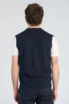 Merino Vest - Navy