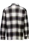 Brushed Checked Overshirt - Brown