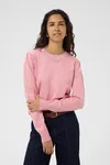Mila Pullover - Cameo Pink Melange
