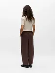 Frame Ankle Barrel Pants - Seal Brown