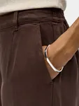 Frame Ankle Barrel Pants - Seal Brown