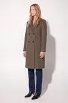Helena Coat - Mole Brown Melange