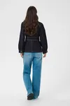 Ghita Denim Shirt - Dark Blue Unwashed Denim