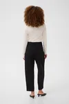 Sakura Cropped Pants - Black Deep