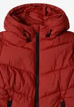 Midi Puffer Jacket - Light Russet Red              