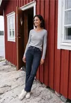 Toronto Straight Jeans - Rinsed Wash                   