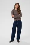 Mila Pullover - Mink Melange