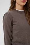 Mila Pullover - Mink Melange
