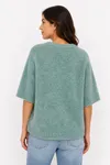 Tabana Pullover - Aqua Haze Melange