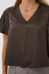 Lodisa Blouse - Chocolate Brown