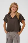 Lodisa Blouse - Chocolate Brown
