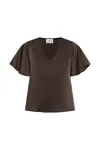 Lodisa Blouse - Chocolate Brown