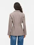 Solene Waist Jacket  - Coffee Bean W. Birch