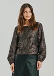 Vilo Jacket  - Black W. Iris