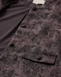 Vilo Jacket  - Black W. Iris