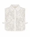Lacy Collar - Star Off-white