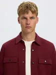 Jackie Sweat Jacket - Tawny Port