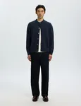 Braun Knit O-Neck Cardigan  - Sky Captain