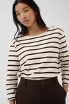 Nela T-shirt - Mole Stripe