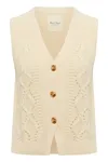 Christin Waistcoat - Whitecap Gray