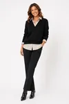 Sc-banu Top - Black Combi