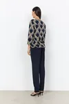Sc-Felicity Top  - Navy Combi