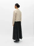 Gunvi Knit Cardigan  - Macadamia Melange