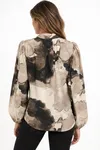 Mingel Blouse - Beige/Brown