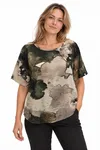Mingel Topp - Beige/Brown