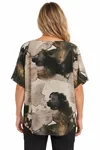 Mingel Topp - Beige/Brown