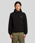 Fleece Back Softshell Jacket  - Jet Black