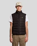 Quilted Gilet Vest - Jet Black