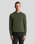 Lambswool blend crew neck Jumper - Deep Depths Marl