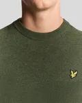 Lambswool blend crew neck Jumper - Deep Depths Marl
