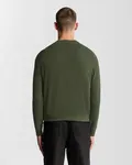 Lambswool blend crew neck Jumper - Deep Depths Marl