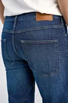 Tapered Fit Jeans - Deep Blue Denim