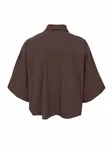 Davina Loose Shirt - Coffee