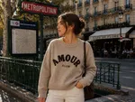 Knitted Sweater - Taupe
