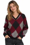 Agryle V-Neck - D.grey Mel