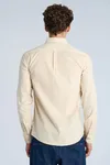 Fine Corduroy Shirt - Lt Stone