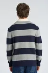 Rugby Polo Jumper - Dk Navy