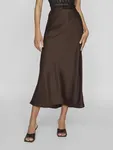 Pella Midi Skirt - Chocolate Brown