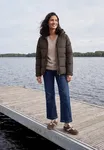 Modern Puffer Jacket - Chocolate Sauce Brown         