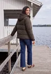 Modern Puffer Jacket - Chocolate Sauce Brown         