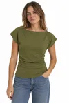 Merlano Boatneck Top - Avocado