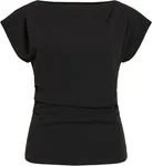 Merlano Boatneck Top - Black Beauty
