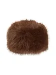 Molly Pillbox Hat - Coffee Bean