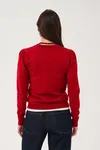 Mila Pullover - True Red