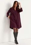 Camilla Cord Dress - Dark Plum