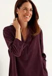Camilla Cord Dress - Dark Plum